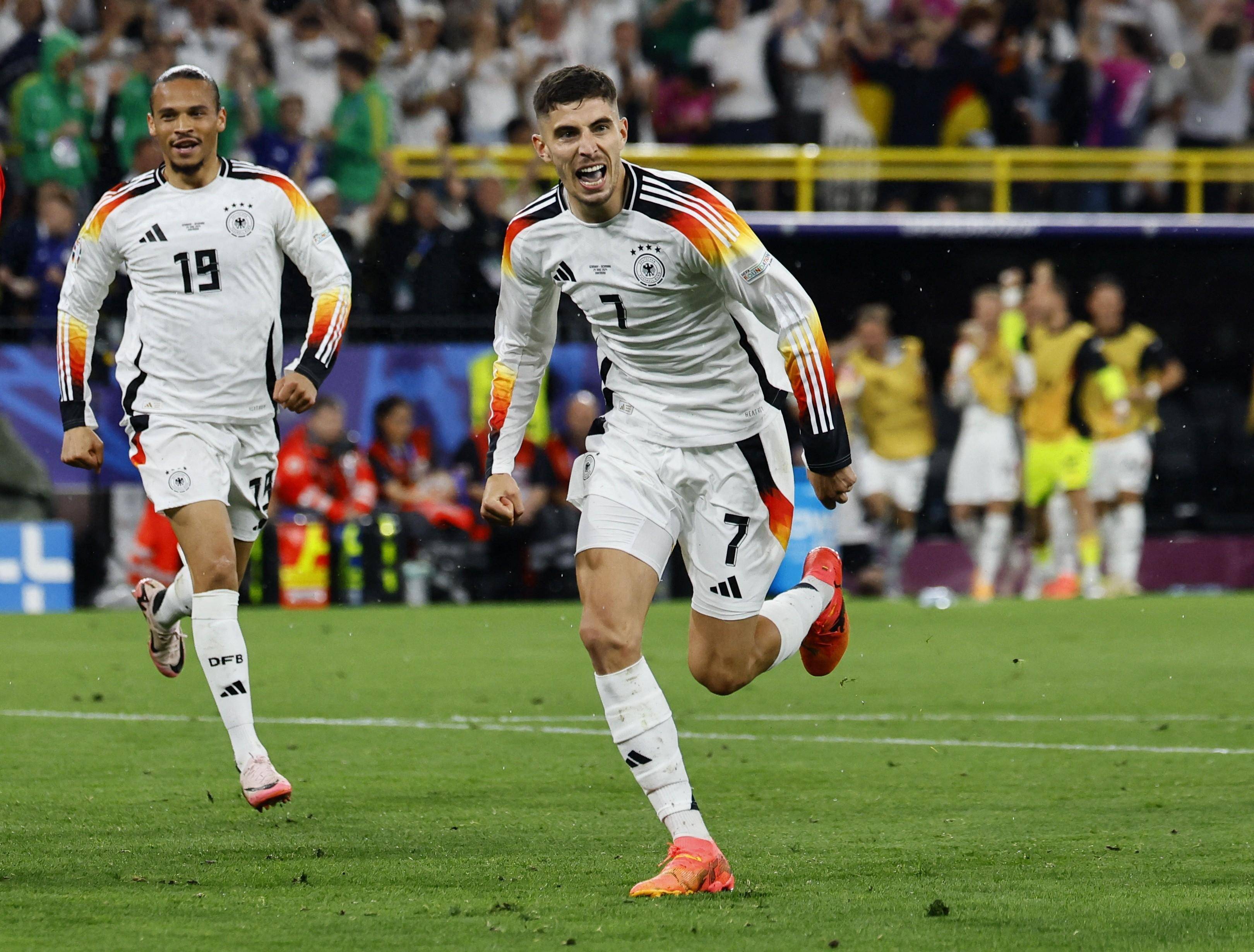 德国队遭淘汰，欧国联小组赛止步四强的简单介绍