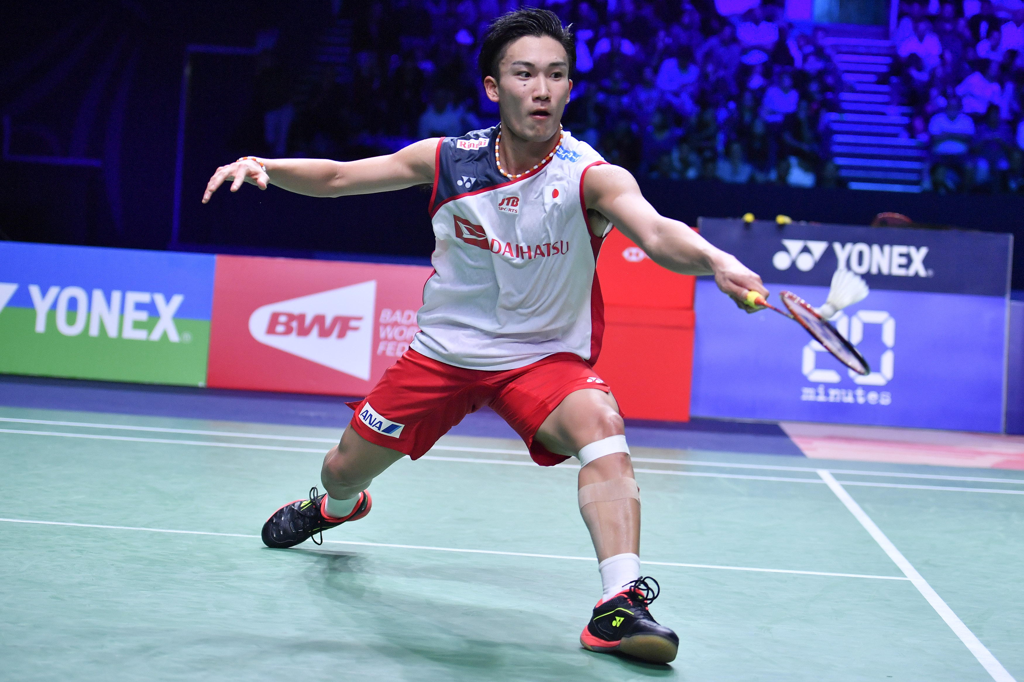 法国队力克泰国队，桃田贤斗刷新纪录